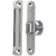 Görgős csappantyúzár kerek előlappal 20 x 110 mm horganyzott acél