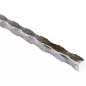   ARTEFERRO szálanyag profil 12 x 12 x 3000 mm kovácsoltvas kalapált