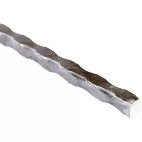   ARTEFERRO szálanyag profil 14 x 14 x 3000 mm kovácsoltvas kalapált
