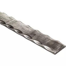   ARTEFERRO korláttető oldalt kalapált 50 x 8 x 3000 mm kovácsoltvas