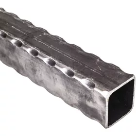   ARTEFERRO cső 30 x 30 x 25 hossz 3000 mm kovácsoltvas kalapált
