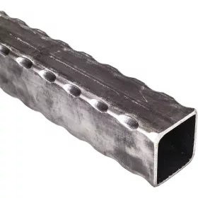   ARTEFERRO cső 40 x 40 x 25 hossz 3000 mm kovácsoltvas kalapált