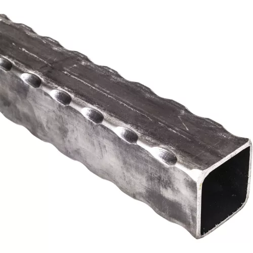 ARTEFERRO cső 80 x 80 x 25 hossz 3000 mm kovácsoltvas kalapált