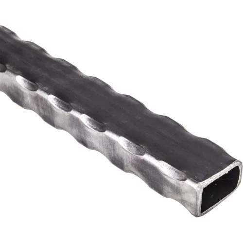 ARTEFERRO cső 40 x 30 x 25 hossz 3000 mm kovácsoltvas kalapált