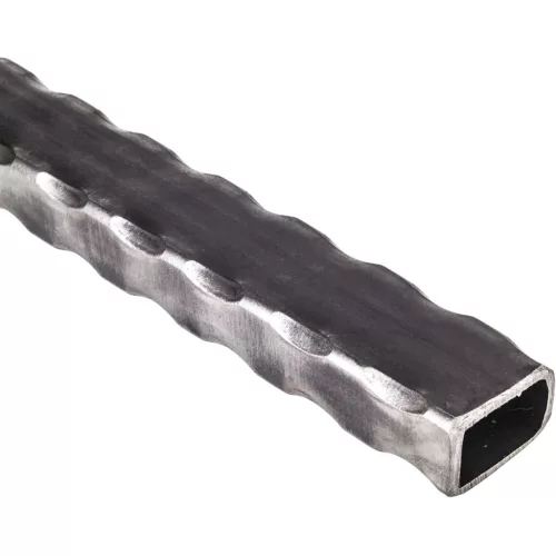 ARTEFERRO cső 50 x 30 x 25 hossz 3000 mm kovácsoltvas kalapált