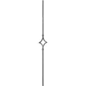   ARTEFERRO Design rúd VK 12 Design elemmel 1000 mm kovácsoltvas