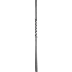   ARTEFERRO korlátindító rúd középen megcsavarva 30x30 x1200mm kovácsoltvas