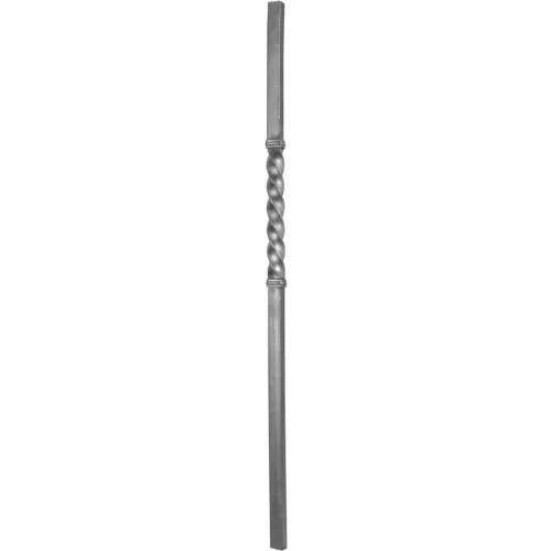 ARTEFERRO korlátindító rúd középen megcsavarva 30x30 x1200mm kovácsoltvas