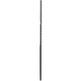   ARTEFERRO korlátindító rúd középen megcsavarva 30x30 x1200mm kovácsoltvas