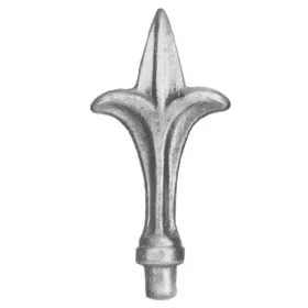   ARTEFERRO csúcs  magasság 125 mm Base D Firenze kovácsoltvas