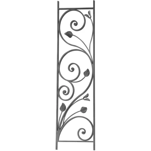 ARTEFERRO díszítőelem profil 14 x 8 mm 1000 x 275 mm C-íves kovácsoltvas