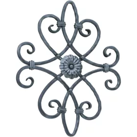   ARTEFERRO díszítőelem profil 12 x 12 mm 430 x 530 mm kovácsoltvas