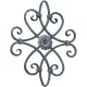 ARTEFERRO díszítőelem profil 12 x 12 mm 430 x 530 mm kovácsoltvas