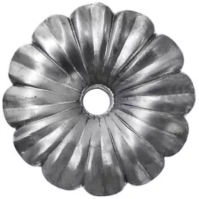 ARTEFERRO rozetta ? 95 mm 8 mm-es furattal kovácsoltvas