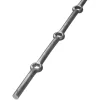 ARTEFERRO lyukas díszrúd kerek ? 12mm lyuktáv 120mm 2000 mm kovácsoltvas