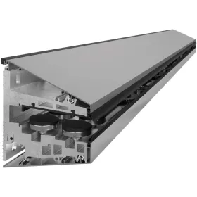   üvegtető rendszer SMART GLASS szél. 1500 mm alumínium nemesacél hatású