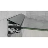 üvegtető rendszer SMART GLASS szél. 1500 mm alumínium nemesacél hatású