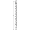 Simons Mágneslemez Keep Close Kcm 50 195 X 13 mm Fekete Matt Ral 9005