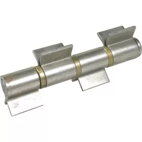  Hegeszthető pánt 4-részes V-átfedés 408A pántmag. 180mm  28 mm acél nyers