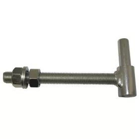   átmenő csavaros pánt-tokrész csap  26 mm M 16x150 nemesacél hatású