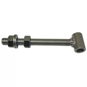   átmenő csavaros pánt-tokrész csap  24 mm M 16x150 nemesacél hatású