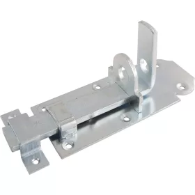   Toló retesz fogadóval 140 x 55 mm sárgára passzivált acél