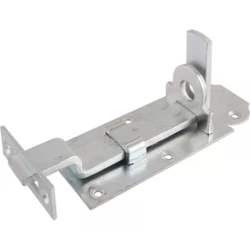   Toló retesz fogadóval hajlított 140 x 55 mm sárgára passzivált acél
