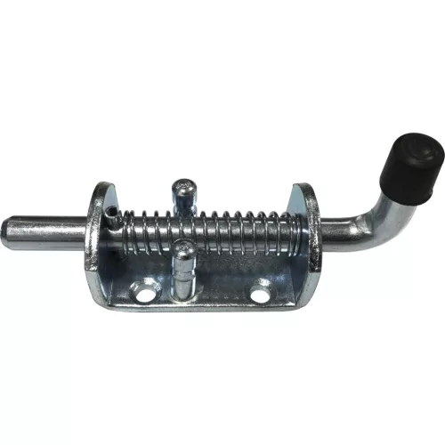 Rugós csapszeg/rugós retesz ? 12 mm alaplap 75 x 40 mm horganyzott