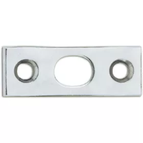 Ajtóélretesz-zárólemez 40 x 15 x 2 mm horganyzott acél