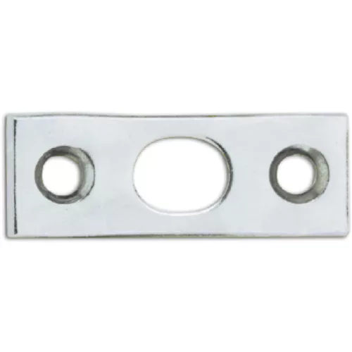 Ajtóélretesz-zárólemez 40 x 15 x 2 mm horganyzott acél