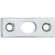 Ajtóélretesz-zárólemez 40 x 15 x 2 mm horganyzott acél