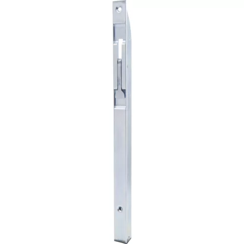 Ajtóélretesz U-ház áthajtókarral 300 x 18 x 17 mm löket 14 ezüst horg. acél