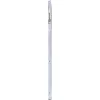 Ajtóélretesz U-ház áthajtókarral 800 x 18 x 17 mm löket 16 ezüst horg. acél