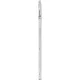 Ajtóélretesz U-ház áthajtókarral 800 x 18 x 17 mm löket 16 ezüst horg. acél