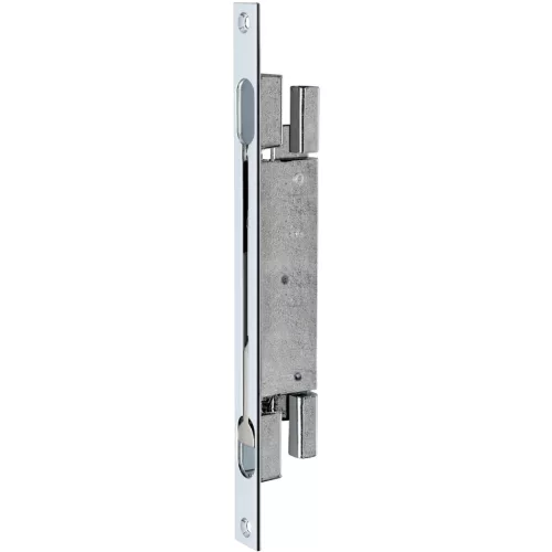 Kettős ajtóretesz 20 mm lökethossz 285 x 22 x 27 mm horganyzott acél