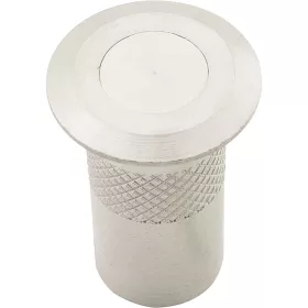 Padlópersely zárral 12 mm nikkelezett sárgaréz