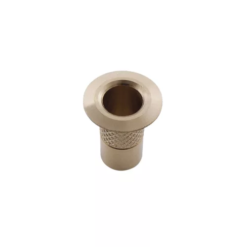 Padlóhüvely zár nélkül 12 mm csupasz sárgaréz