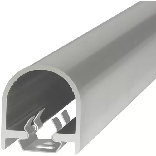 Ujjvédő/takaró Profil Fsa 8100 1755 X 20 X 21 mm Alumínium Ezüst Eloxált
