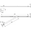 ATHMER Porti nyitáshatároló faajtókhoz 610-719 mm 30 kg ezüst