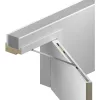 ATHMER Porti nyitáshatároló faajtókhoz 610-719 mm 65 kg ezüst