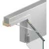 ATHMER Porti nyitáshatároló üvegajtókhoz 709-959 mm 50 kg ezüst fa tok