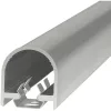 Ujjvédő/takaró Profil Fsa 8100 1980 X 15 X 16 mm Alumínium Ezüst Eloxált