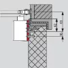 Alaplap DORMA TS 72-höz ezüst