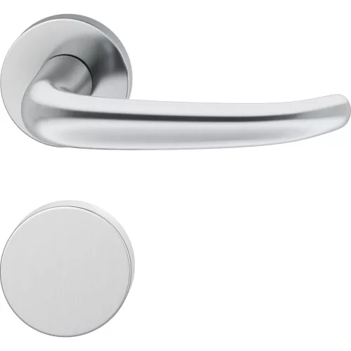 FSB tűzgátló állószárny kilincsgarnitúra 79 1053 AGL DIN BL rozsdamentes matt