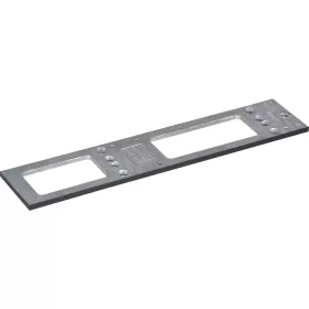 GEZE szerelő lemez TS 4000/5000 matt fekete RAL 9005