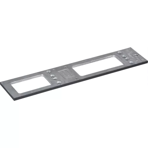 GEZE szerelő lemez TS 4000/5000 matt fekete RAL 9005