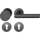 FSB tűzgátló gombos garnitúra 76 1076 DIN AGL PZ bal fekete matt