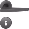 FSB kilincsgarnitúra 12 1005 ASL BB rozettán fekete matt aluminium
