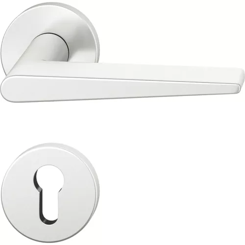 FSB kilincsgarnitúra 12 1005 ASL PZ rozettán aluminium ezüst eloxált