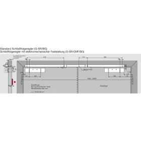 Csúszósín GSR-EMF2-V/BG ezüstszínű
